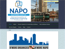Tablet Screenshot of napobaltimore.org